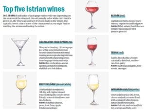 TimeOut Istria Top Five Wines