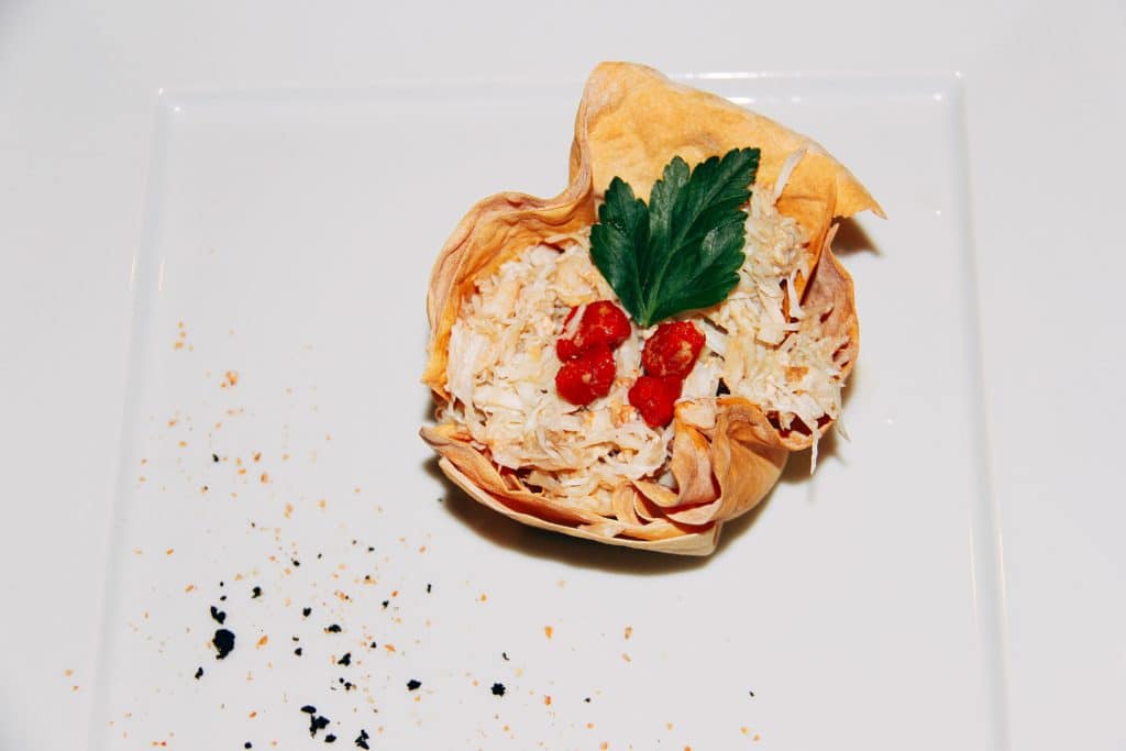 Jakovice (scallop) salad