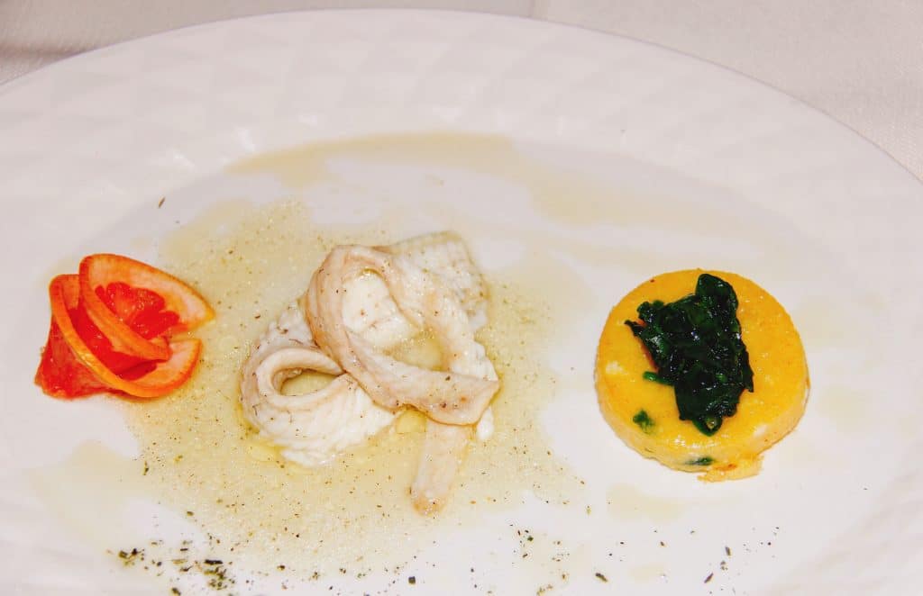 raw fish plate buscina