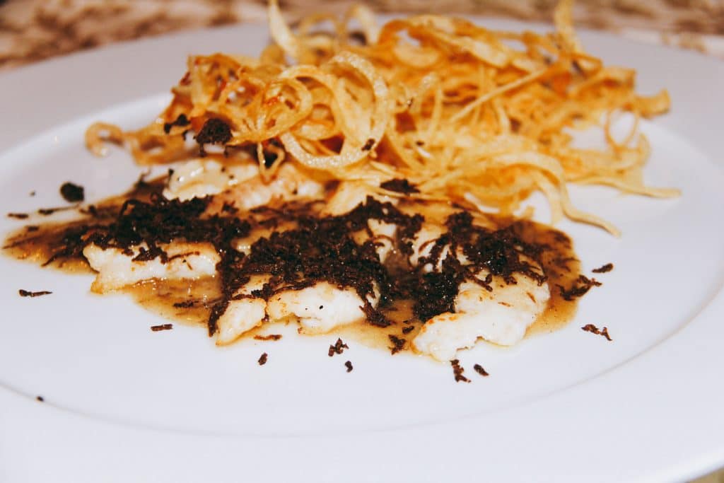 Lisici with Tartuffi and Cognac sauce