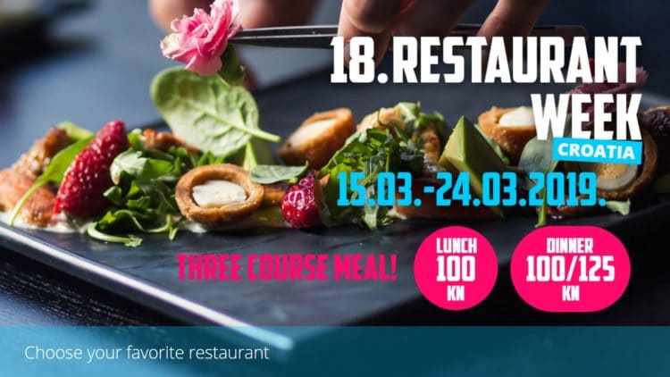 Croatia Restaurant Week