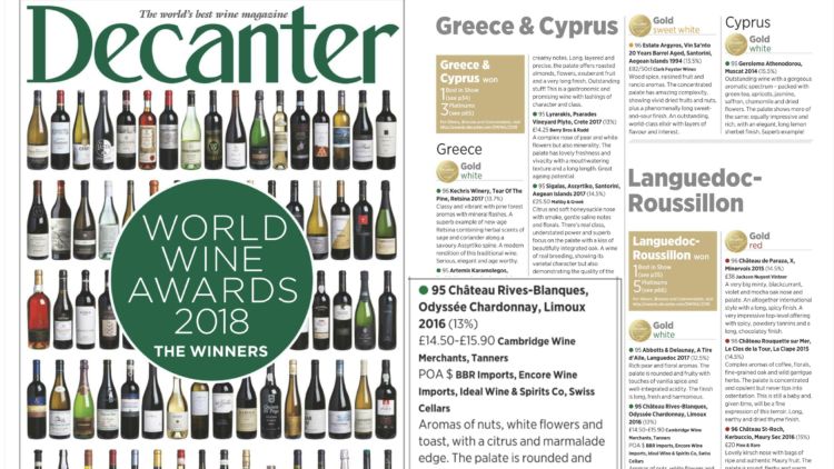 decanter world wine awards croatia